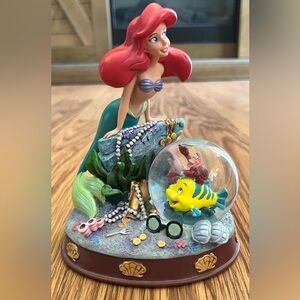 Rare Disney The Little Mermaid SnowGlobe